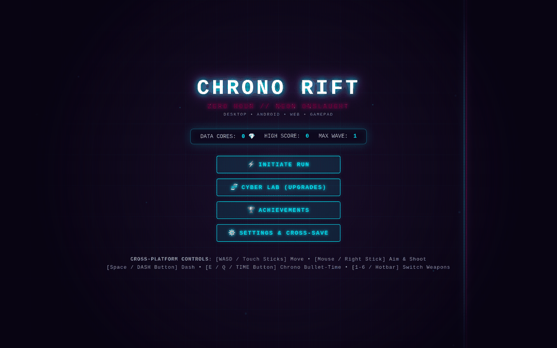 Chrono Rift: Zero Hour screenshot